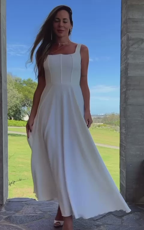 Kayla White Pimpnella Dress