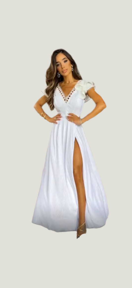 White Maitê Pimpnella dress